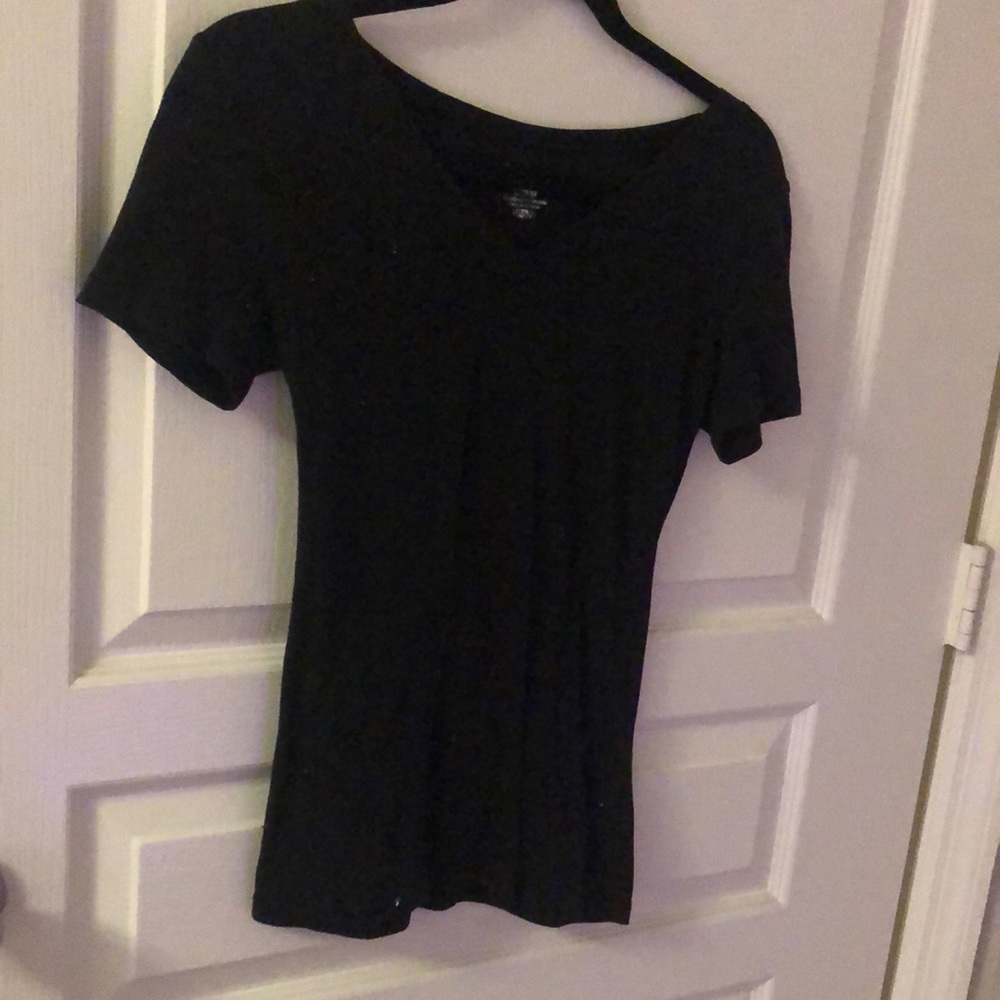 Black V neck
